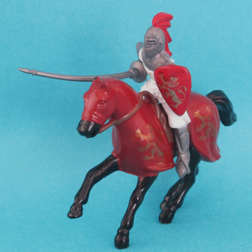 06. Cavalier jouteur avec casque français (1340).